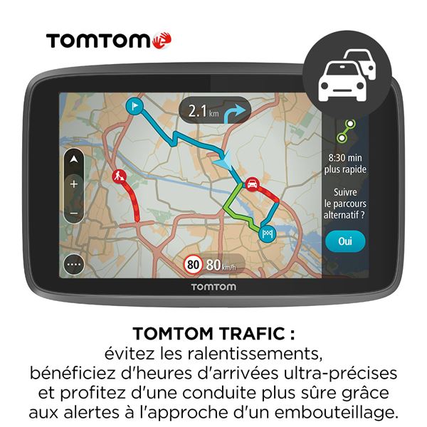 GPS POIDS LOURD TOMTOM GO PROFESSIONAL 620 - Feu Vert