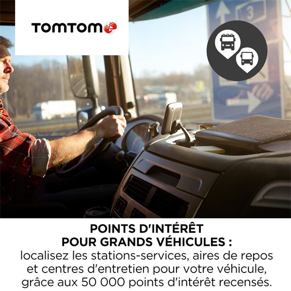 GPS POIDS LOURD TOMTOM GO PROFESSIONAL 620