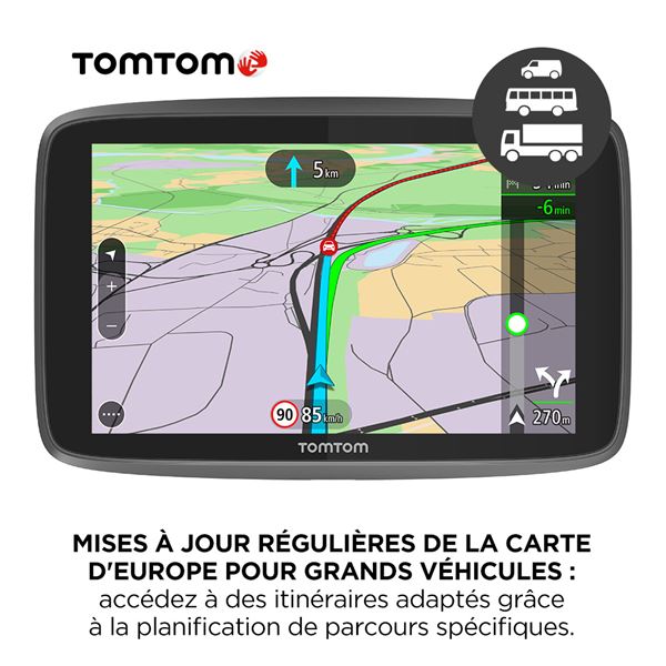 GPS POIDS LOURD TOMTOM GO PROFESSIONAL 6250
