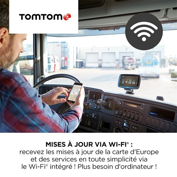 GPS POIDS LOURD TOMTOM GO PROFESSIONAL 6250