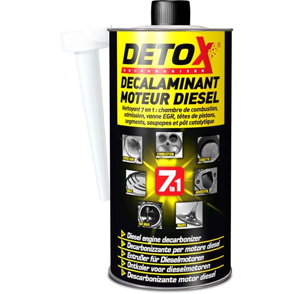 Additif, anti fuite, nettoyant Decalaminant moteur (Diesel) 1L