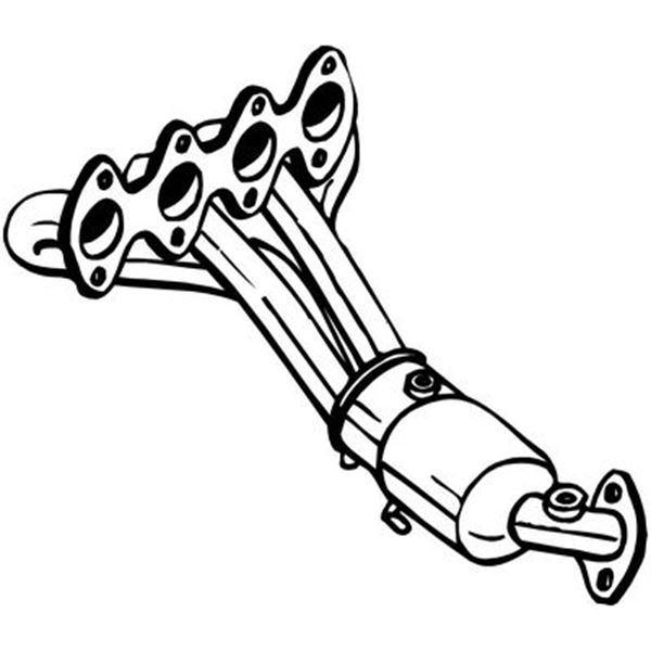 1 catalyseur Bosal 090177