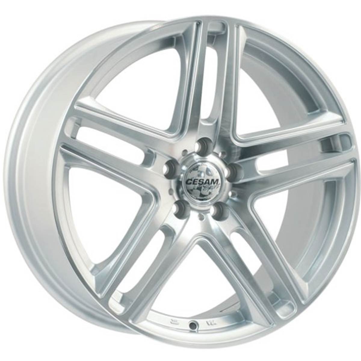 Jante Aluminium Cesam 15 Pouces Silver Poli
