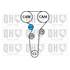 1 kit de distribution + 1 pompe à eau Quinton Hazell QBPK8660