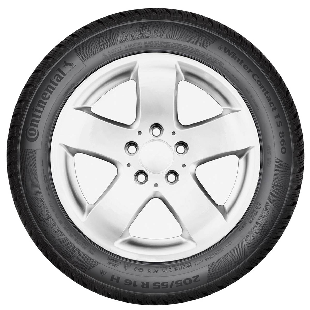 Pneu Continental Hiver - WinterContact TS 860 S 205/60R16 96H