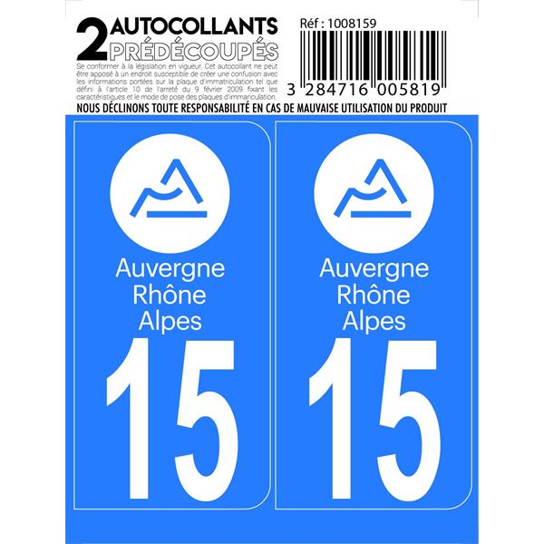 ADH DEPT 15 REGION RHONE ALPES AUVERG