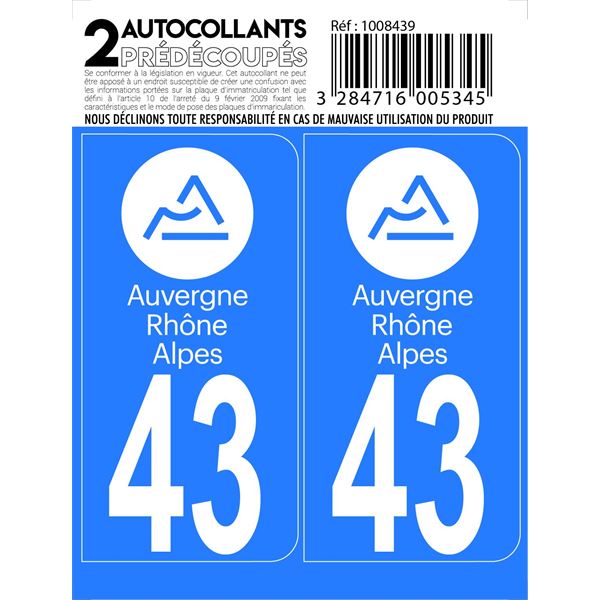 ADH DEPT 43 REGION RHONE ALPES AUVERG