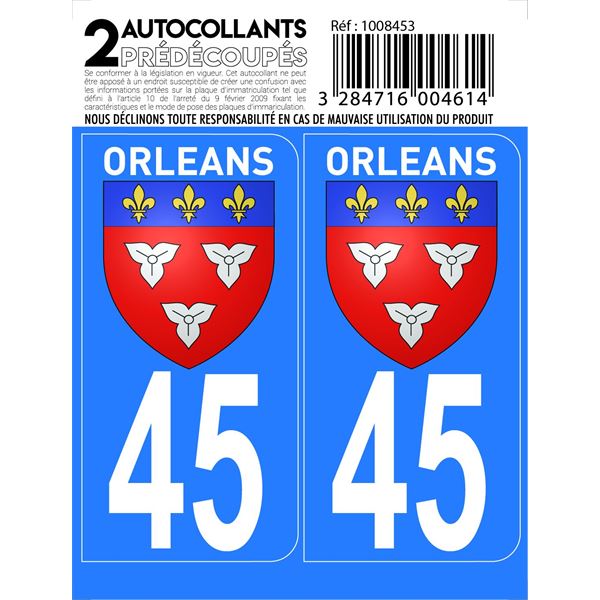 ADH DEPT 45 VILLE D ORLEANS