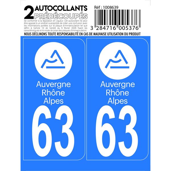 ADH DEPT 63 REGION RHONE ALPES AUVERG