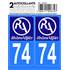 ADH DEPT 74 HAUTE SAVOIE LOGO RHONE A