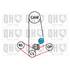 1 kit de distribution + 1 pompe à eau Quinton Hazell QBPK3990