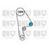 1 kit de distribution + 1 pompe à eau Quinton Hazell QBPK4651
