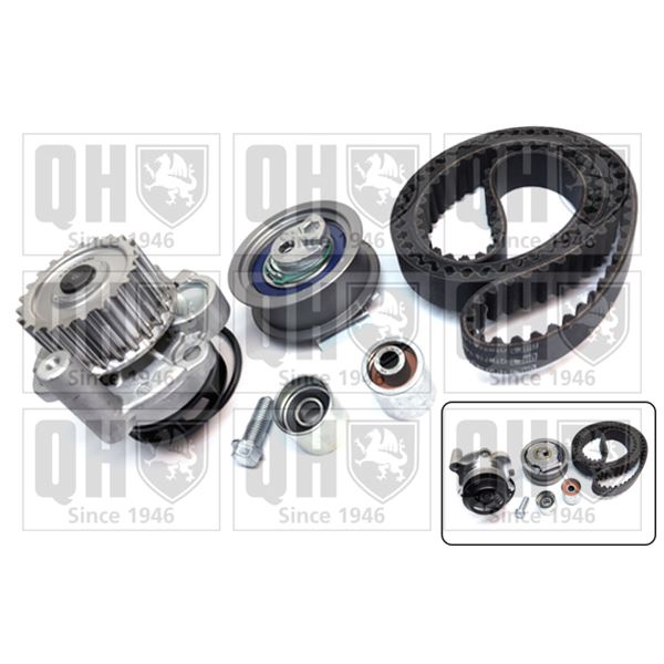1 kit de distribution + 1 pompe à eau Quinton Hazell QBPK8820