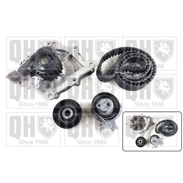 1 kit de distribution + 1 pompe à eau Quinton Hazell QBPK8940