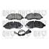 4 plaquettes de frein avant Quinton Hazell BP1838