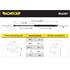 1 verin de coffre Monroe ML6381