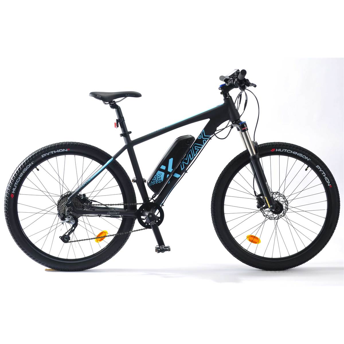 Vélo Électrique VTT Mixte Feu Vert Max Taille 45 (m) Noir