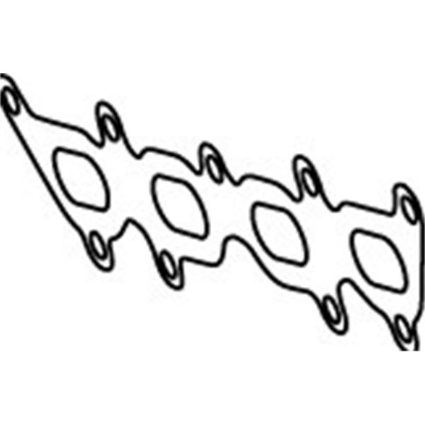 1 joint d'échappement Walker 80863