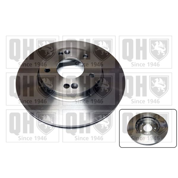 1 disque de frein avant droit Quinton Hazell BDC6100