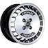 Jante aluminium Ronal 15 pouces Noir Brillant Face Polie