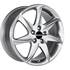 Jante aluminium Ronal 16 pouces Noir Face Polie