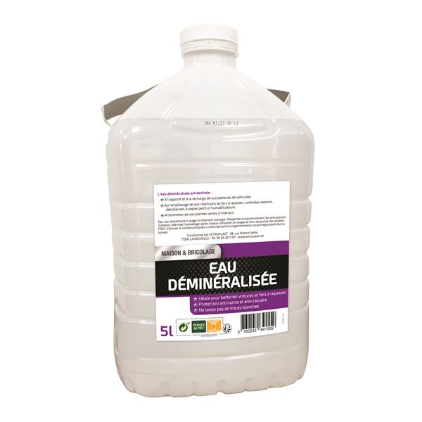 Eau déminéralisée 5L