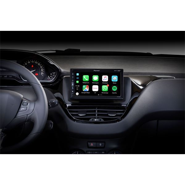Ecran carplay sans fil + android auto peugeot 208 / 2008 neuf - Équipement  auto