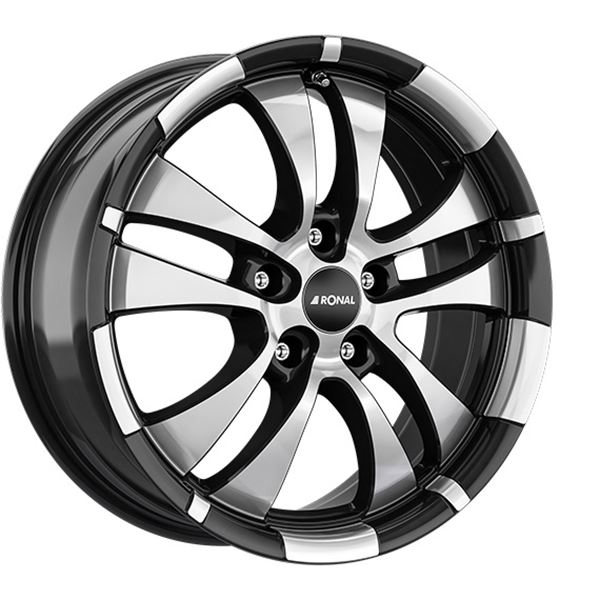 Jante aluminium Ronal 17 pouces Noir Face Polie