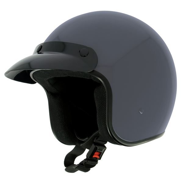 Casque demi-jet uni MQS T.L