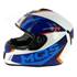 Casque intégral graphic bleu MQS T.S