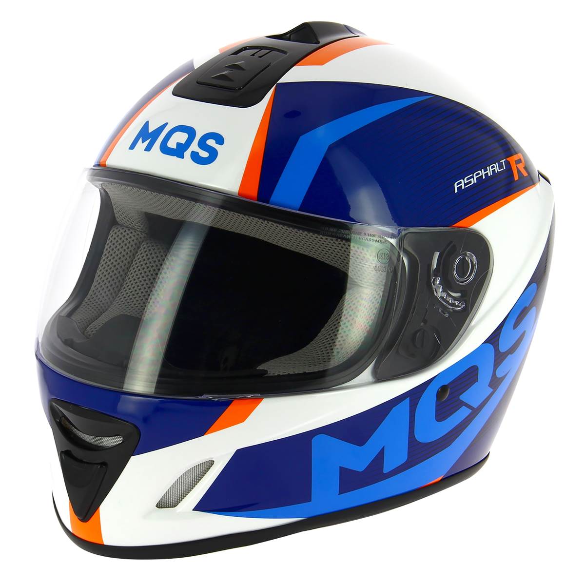 Casque Intégral Graphic Bleu Mqs T.l