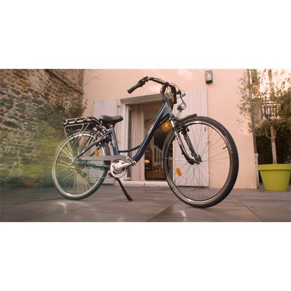 Vélo ville électrique mixte Feu Vert E-Roll 80