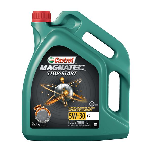 Huile moteur CASTROL Magnatec stop-start C2 Essence/Diesel 5W30 5L