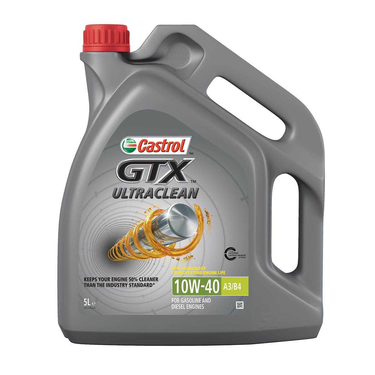 Huile Moteur Castrol Gtx Ultra Clean A3/b3-b4 Essence/diesel 10w40 5l