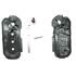 Coque de clé adaptable pour Fiat 3 boutons