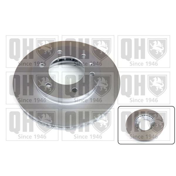 1 disque de frein avant Quinton Hazell BDC6098