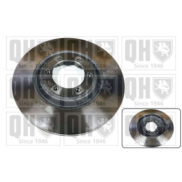 1 disque de frein avant Quinton Hazell BDC6107