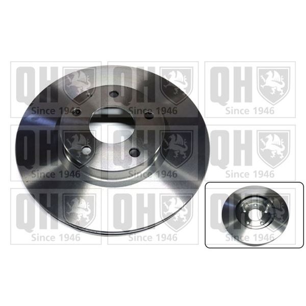 1 disque de frein avant Quinton Hazell BDC6109