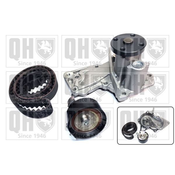 1 kit de distribution + 1 pompe à eau Quinton Hazell QBPK8780