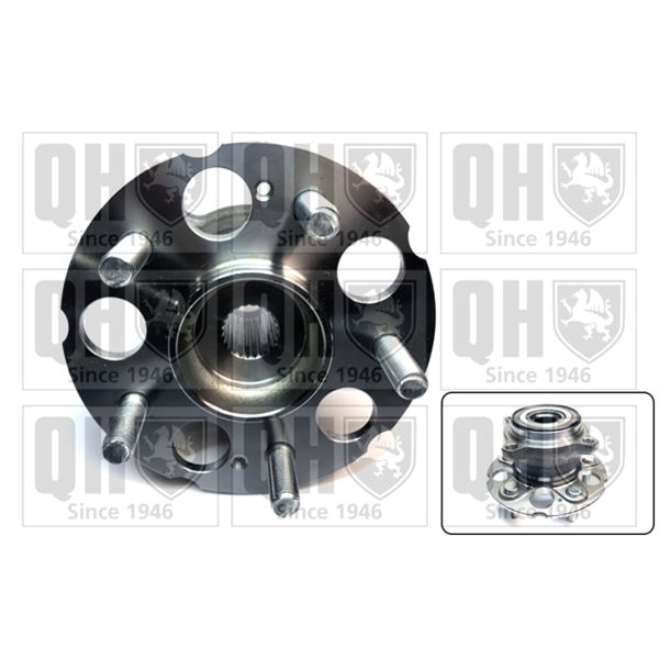 1 kit de roulement de roue arrière Quinton Hazell QWB1639