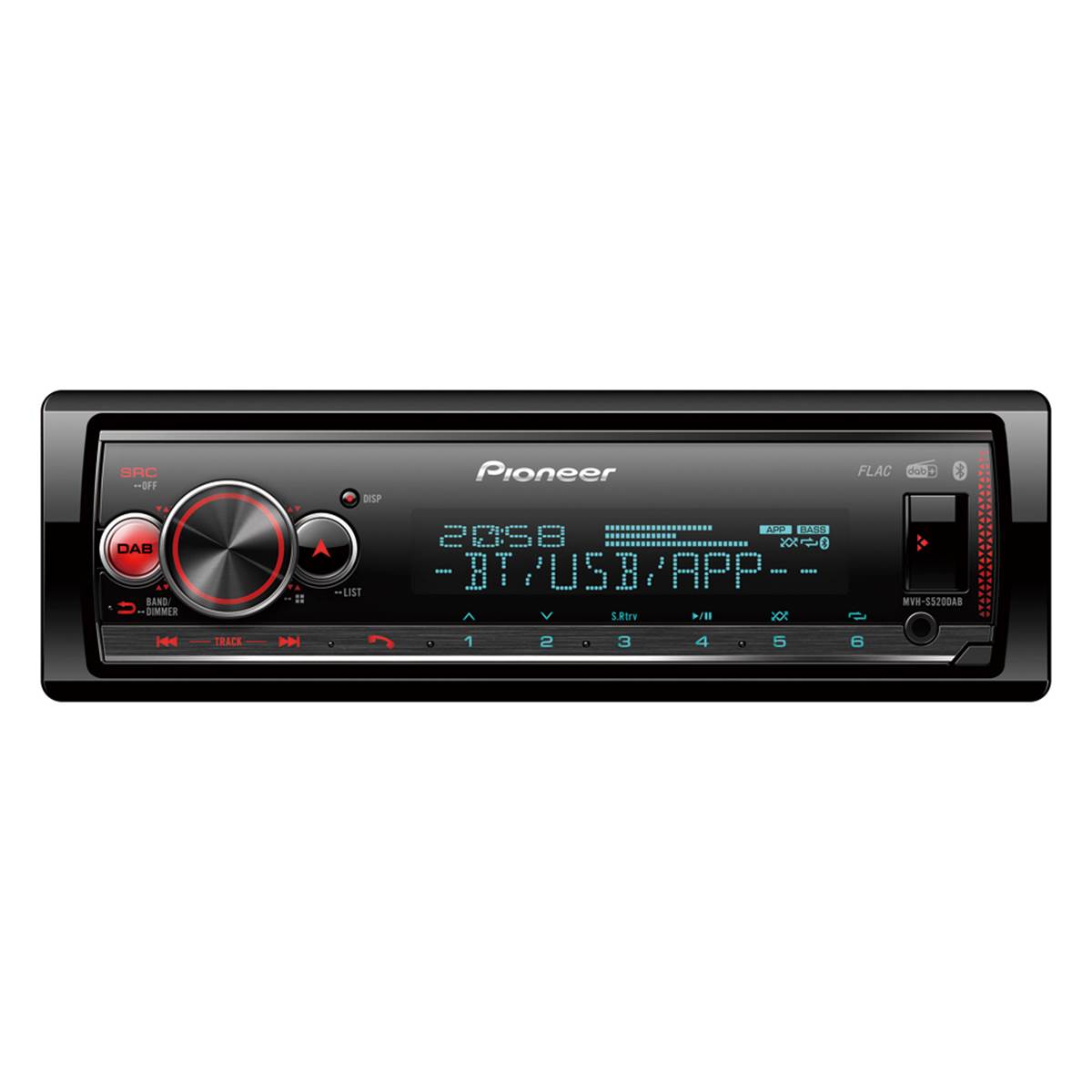 Autoradio Pioneer Mvh-s520dab - Radio Numérique, Bluetooth