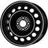 Jante tole Magnetto Wheels 14 pouces Noir