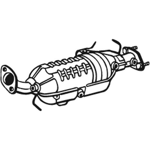 1 filtre à particules Bosal 097128