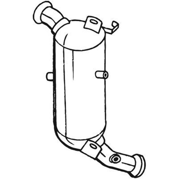 1 filtre à particules Bosal 097132