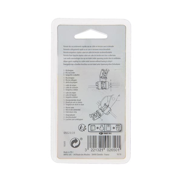 12 Raccords rapides bleu XLTECH