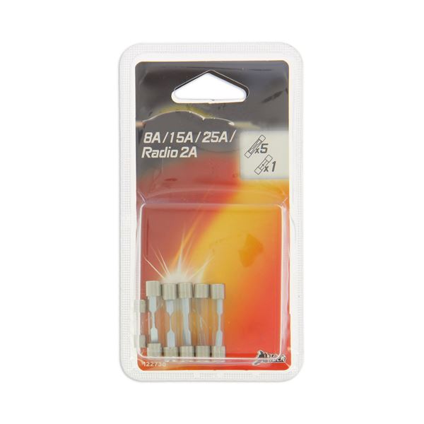 5 Fusibles verre 8/15/25 XLTECH