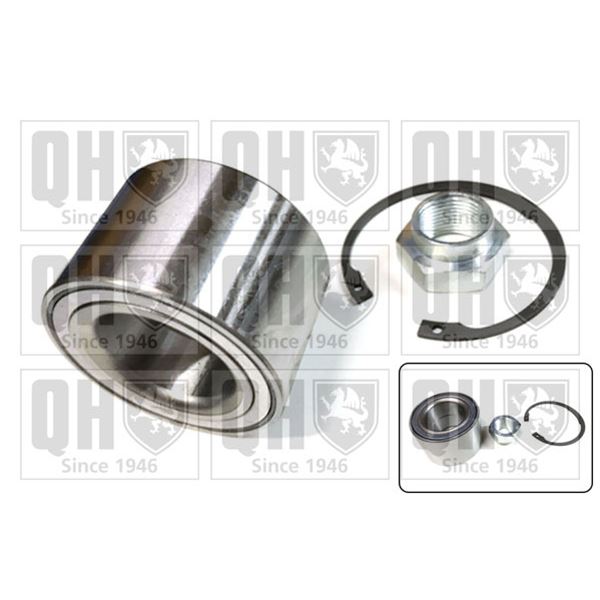 1 kit de roulement de roue avant Quinton Hazell QWB1580