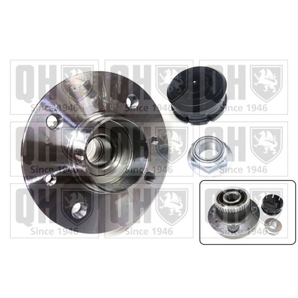 1 kit de roulement de roue arrière Quinton Hazell QWB1533
