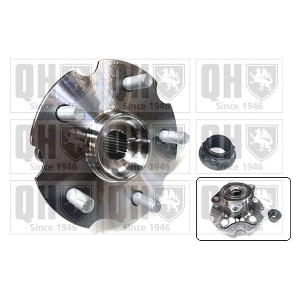 1 kit de roulement de roue arrière Quinton Hazell QWB1536