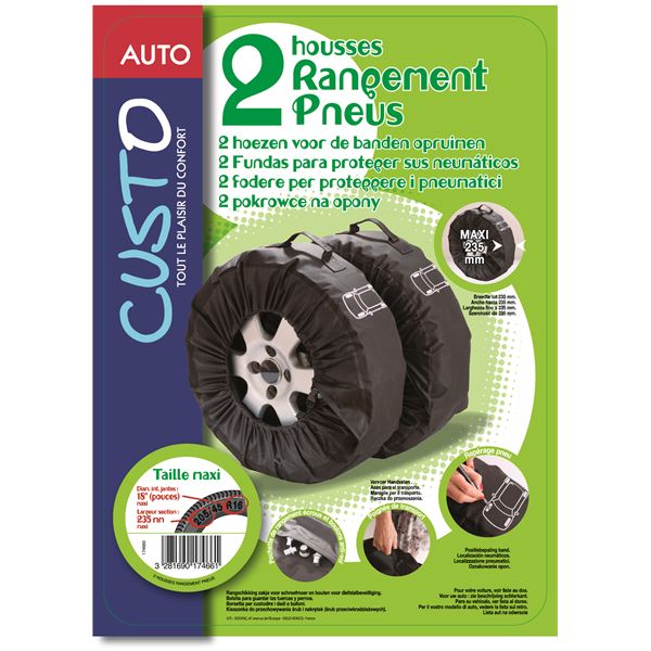 Accessoire pneu,Housse de protection universelle pour pneu de